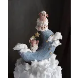 Торт "Овечки на Луне" (Анна Сухова, anechkacake)