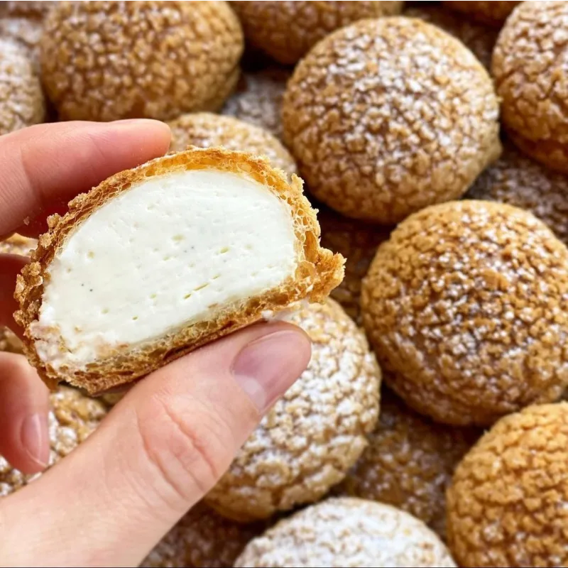 Видеоурок со всеми нюансами выпечки шикарных пирожных шу (bruner.yulia)