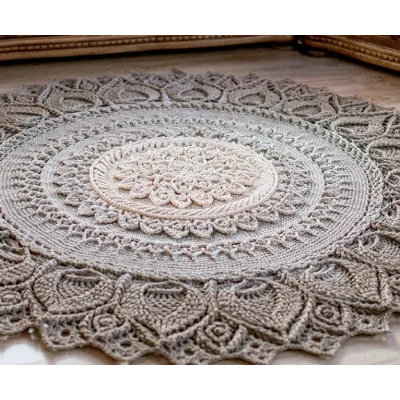 [Lacemats] Ковер «Листопад» (Вера Панковец)