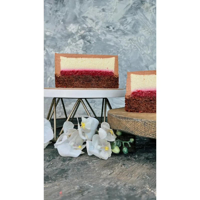 [buenocake] Double проект «Вишня-Кофе-Шоколад». Новая муссовая + бисквитная версии (Дарья Тимофеева)