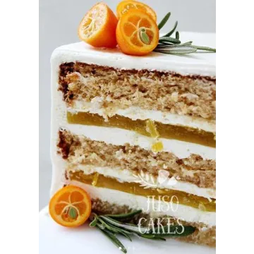 Тотально апельсиновый торт. Рецепт и Техника (Juso Cakes)