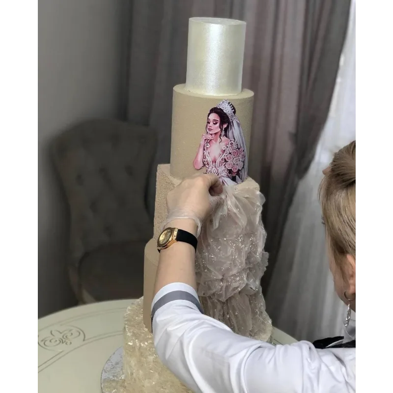 Онлайн -курс «Многоярусный свадебный торт»(cakes_hanuma)