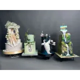 Онлайн-курс "Роспись тортов и вафельный декор" 2 ступень (Лилит Аракелян)