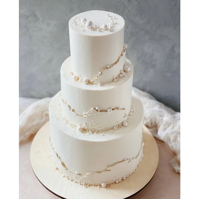 Курс по многоярусным и свадебным тортам. Тариф Базовый+Рецепты (Ольга Куликова)