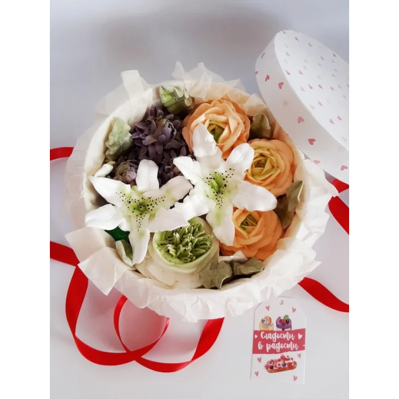 [Pauline School] Курс "Зефирные цветы" (Полина Филимонова)