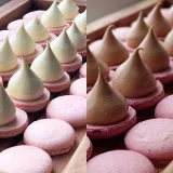 Крышки макарон на французской меренге с сушкой (vkus_macaron)