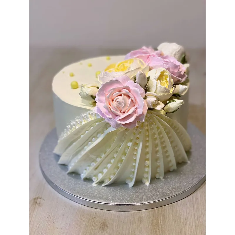 Онлайн курс по кремовой флористике «Лето с Еленой Поповой». Тариф «Все вместе» (Елена Попова)