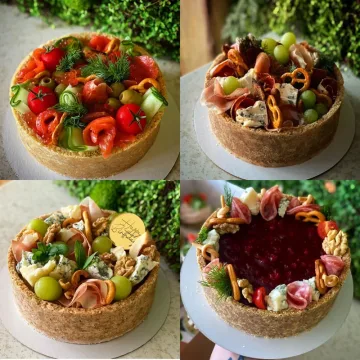 Чизкейки. Пакет из 4 закусочных чизкейков (Brutal_cakes)