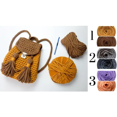 Курс по вязанию рюкзака (Анастасия Мадьярова)