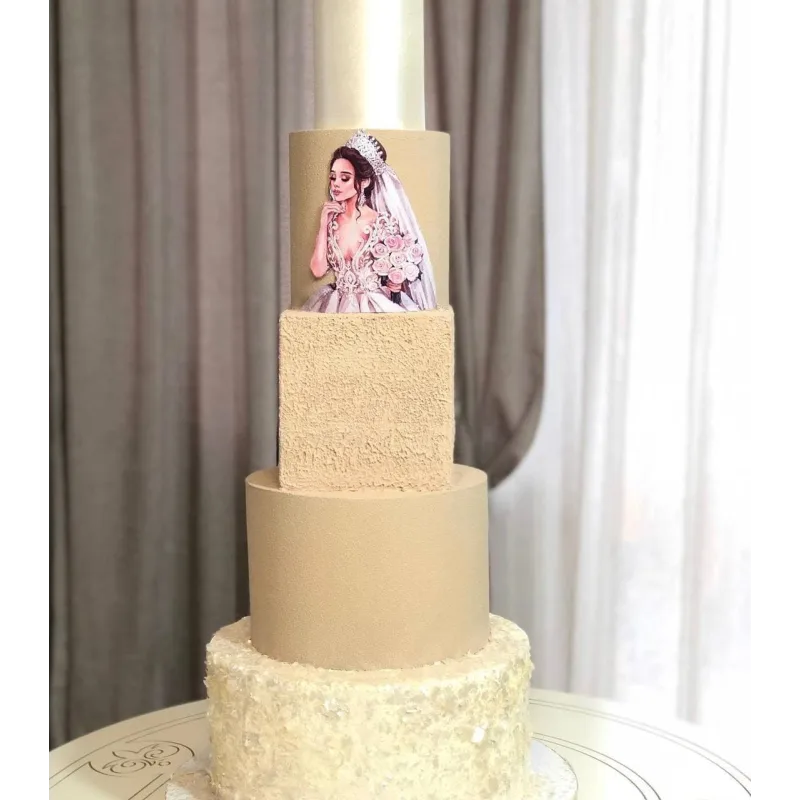 Онлайн -курс «Многоярусный свадебный торт»(cakes_hanuma)