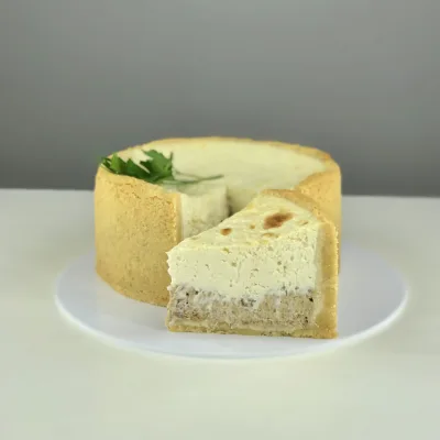 Чизкейк с "Грибным Дюкселем и Курочкой" (Мария Манахова)