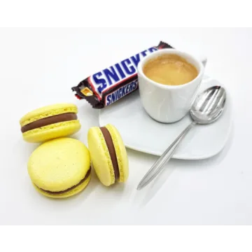 Рецепт начинки для макарон "Сникерс" (Александра Филатенко)