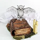 Мастер класс 3д торт “Книга” (Ольга Громак, gromak_cake_omsk)