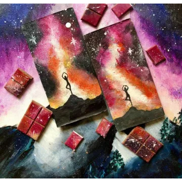 Рисунки на шоколаде (Екатерина Завирюха)