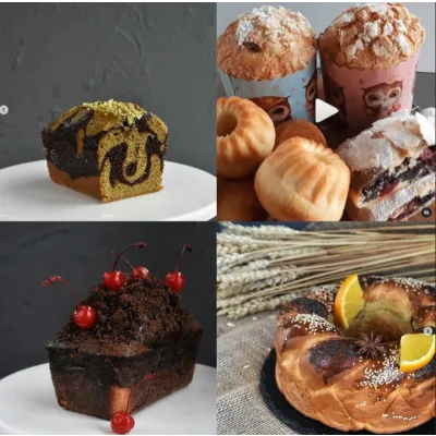 Пасхальная выпечка (Афина Исаакова)