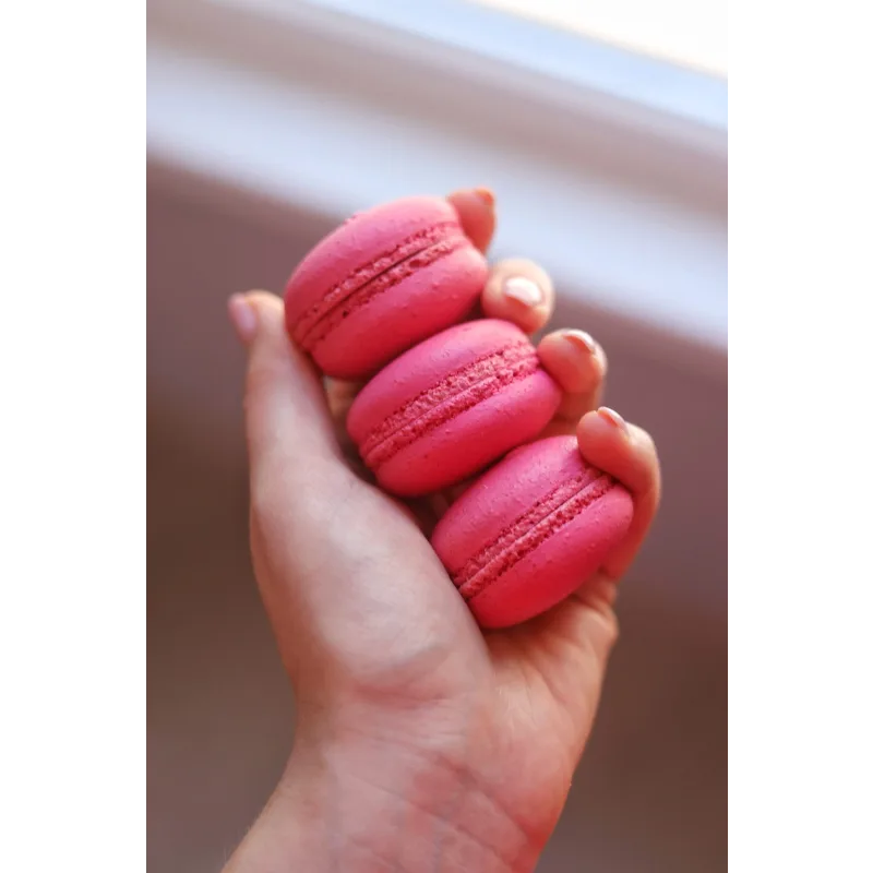 Урок "Крышечки макарон" : Альбумин, Французы+Швейцарцы на живом белке (Александра Шинкаренко) @ex_pastry_cook