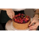 Черничный чизкейк (Виктория Мельник)