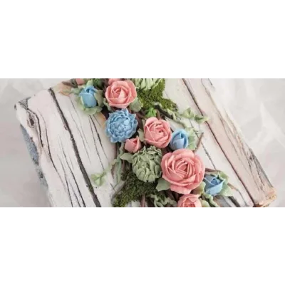 Пряники с цветами на 8 марта (Елена Кортусова)