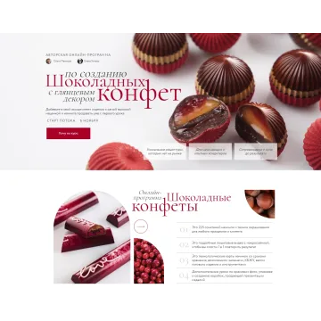 [Foxclab] Шоколадные конфеты с глянцевым декором. Пакет Стандартный (Ольга Пениоза, Олег Хотько)