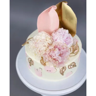 [Make Cake] Бисквитный торт «Манго - Смородина - Шоколад» (Анастасия Лазарева)