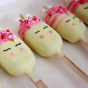 [Где торт?] Кейк-попсы Единорожки (kristi_vanilka)