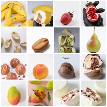 [ks_candymom] Корпусные пирожные в виде фруктов, ягод и орехов. 4 поток (Ксения Хохлова)