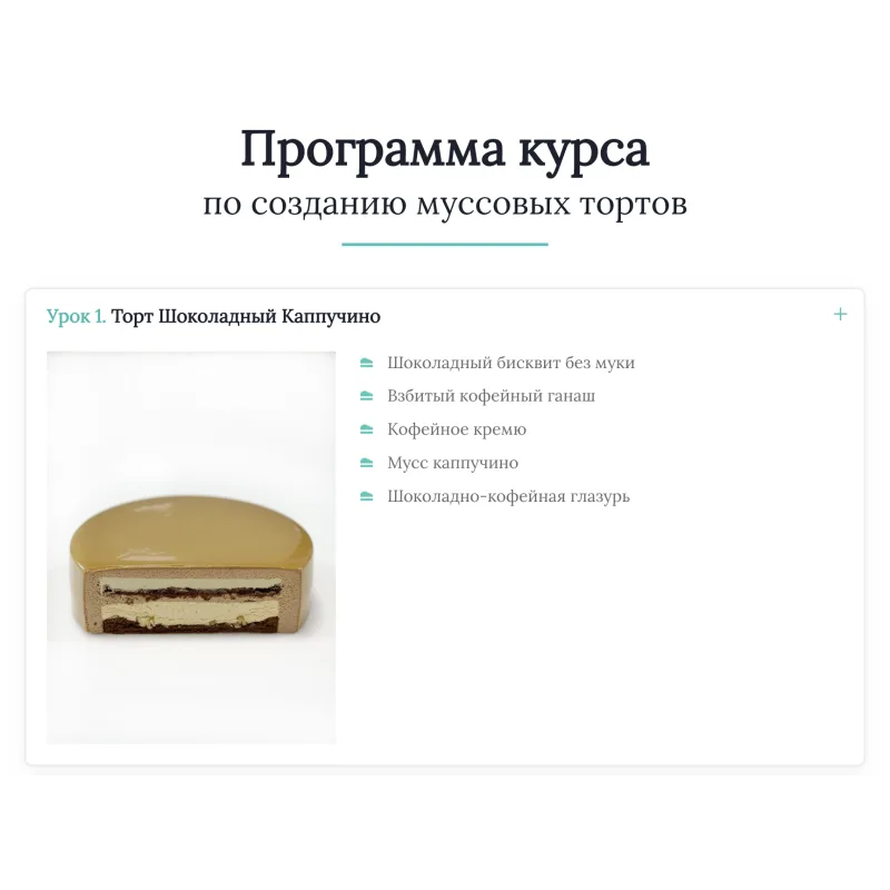 [Cake Pro] Муссовые торты 3.0 (Александра Овешкова)