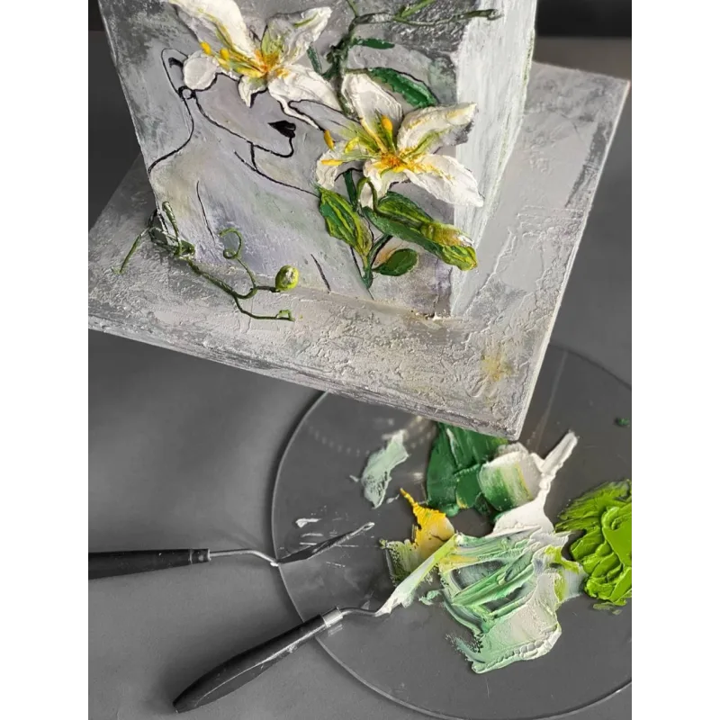 "Роспись тортов и вафельный декор". 1 ступень (Лилит Аракелян)