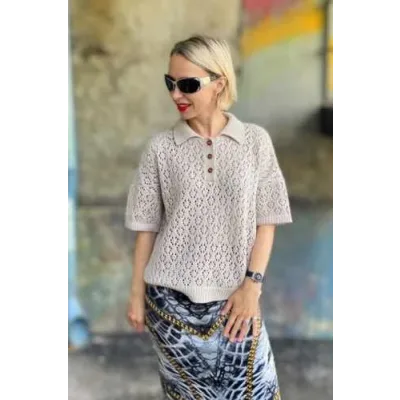 Футболка-поло Lace polo (stepmother.queen)