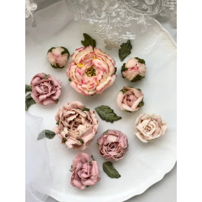 [Cake pro] Онлайн курс "Кремовые цветы" (Елена Решетняк)