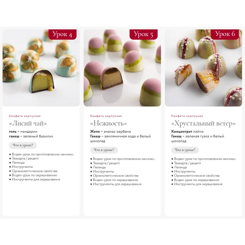 [Foxclab] Шоколадные конфеты с глянцевым декором. Пакет Стандартный (Ольга Пениоза, Олег Хотько)