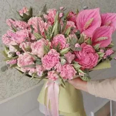 [zefir.mira] Антуриум из зефира (Мирослава Садовая)