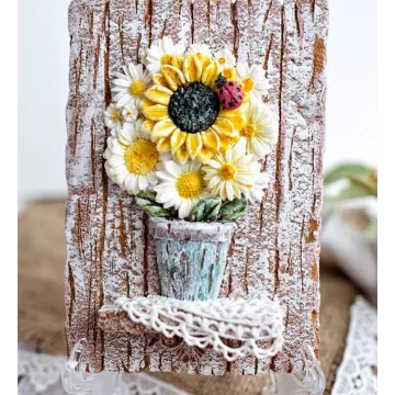 [Где торт?] Пряник "Заборчик с цветами" (Виктория Назаренко)