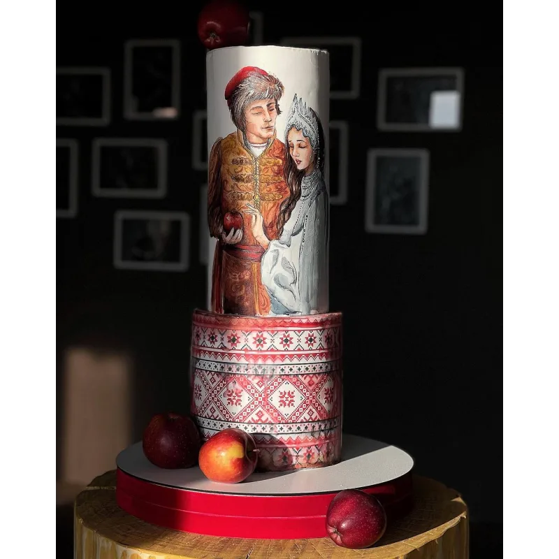 Курс 2023 "Роспись на торте" (Юлия Припутнева)