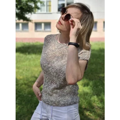 [pank_ova.knitting] Топ Сocoon (Нонна Панкова)