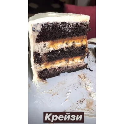 Торт Крейзи ( шоколад, Карамель, печенье Орео) (fun__bun)