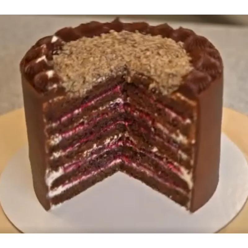 Видео урок торт «Скандинавский» (Наталья Оленникова, imbir_gvozdika)