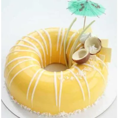 [sweetburg] Техкарта муссового торта Пина Колада (Екатерина Климчева)