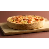 Киш с красной рыбой, цуккини и луком пореем (Екатерина Курбатова, Coup de Coeur Online)