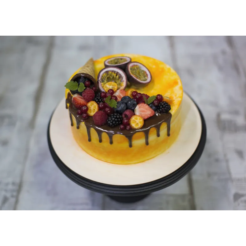 Торт "Манго-маракуйя" (Анна Ульянова, Anuta_maletina)