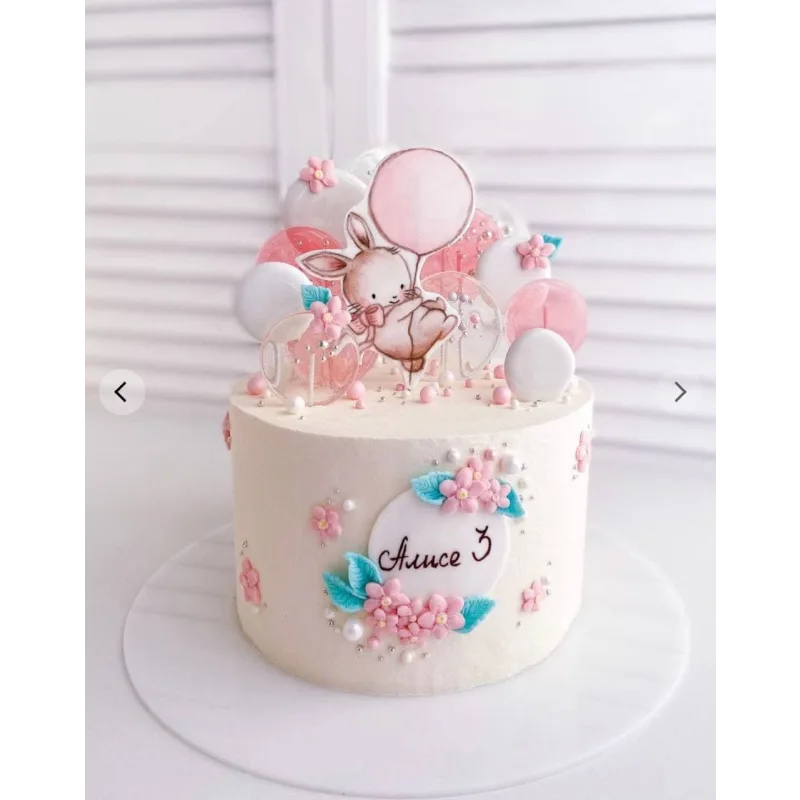 Детские торты. Декор. Тариф - С поддержкой (Анна Комарова, Ульяна Кукина, Slastie School)