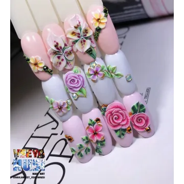 [Vseya Rusi]  Лепка гелями в стиле Dolce&amp;Gabbana (Татьяна Кашляева)