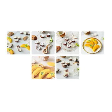 Конфеты Бананы-кокосы (Екатерина Завирюха)