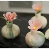 Видео урок "Вазочки с цветами" (Виктория Углева)