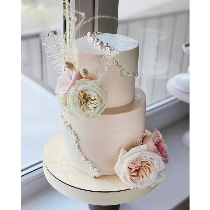 Курс по многоярусным и свадебным тортам. Тариф Базовый+Рецепты (Ольга Куликова)