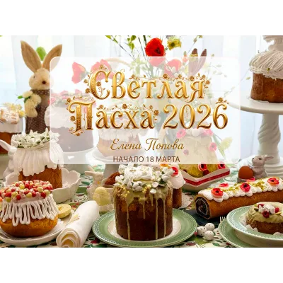 Светлая Пасха 2026 (Елена Попова)