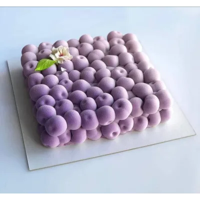 Торт "Черничное мороженое" (Александра Овешкова, cake pro)