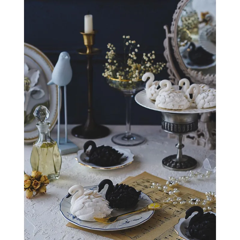 Зефирные лебеди (Марина Невская) @nebesnyii_mindal