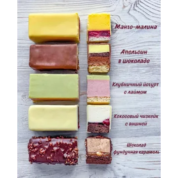 [fun__bun] Муссовые нарезные пирожные (Юлия Нежурина)