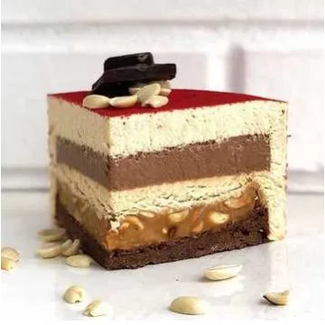 Авторский рецепт муссового торта «Сникерс» (Юлия Тарасова) @tarasyulya